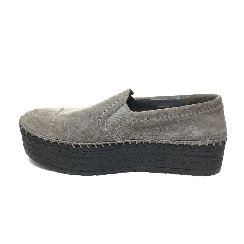 Prada Platform Loafers Shoes Size 39 EU/9 US Gray - Picture 4 of 10